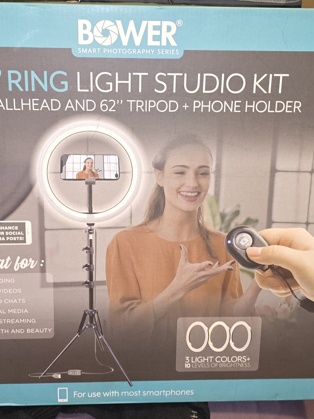 Bower Ring Light Studio Kit